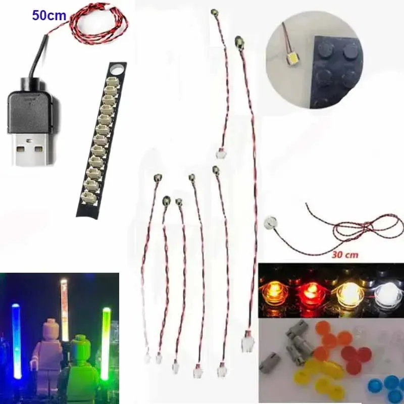 USB Lights Set for Lego 75385 Star Wars Ahsoka Tanos Duel on Peridea