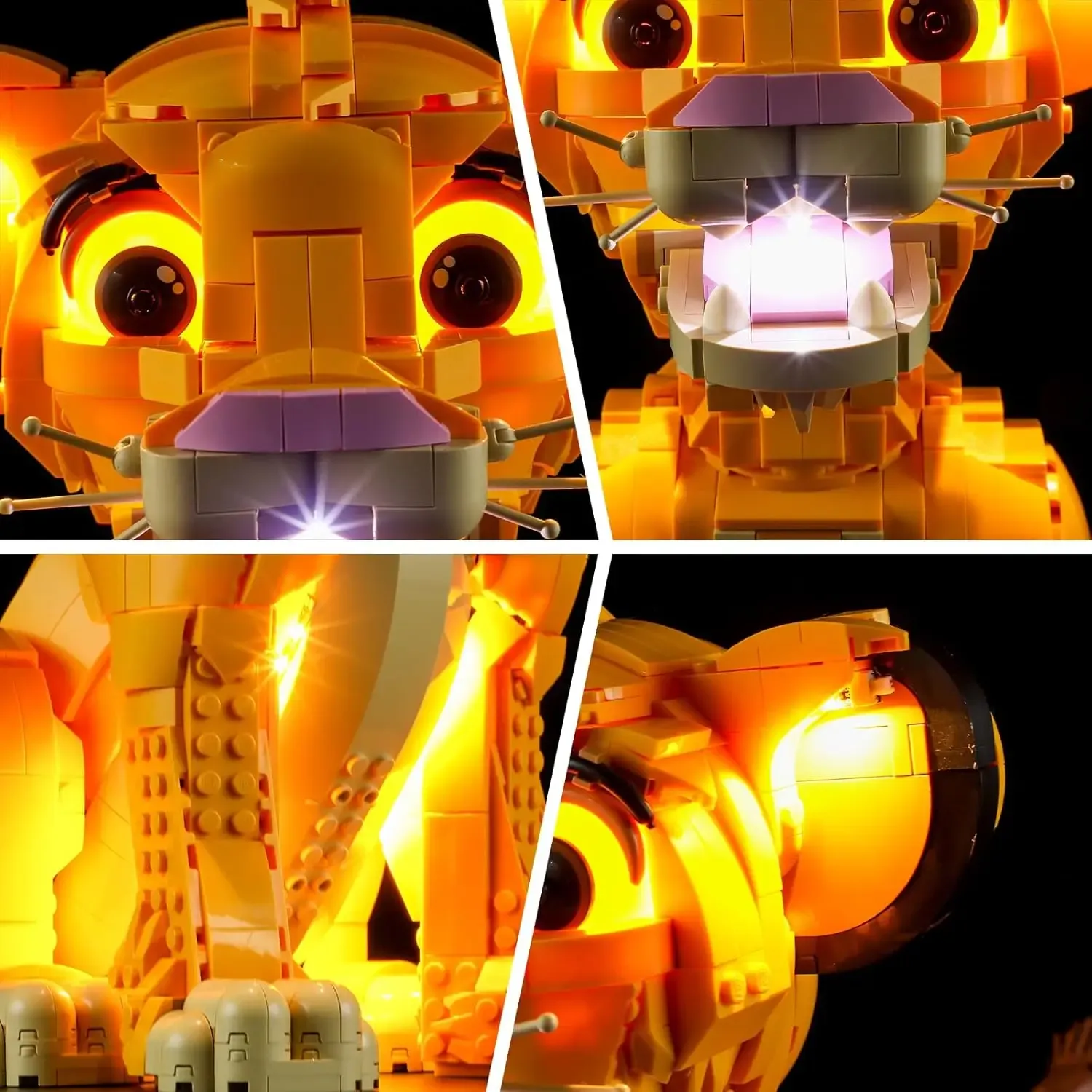 USB Lights Set for Lego 43247 Simba The Lion King
