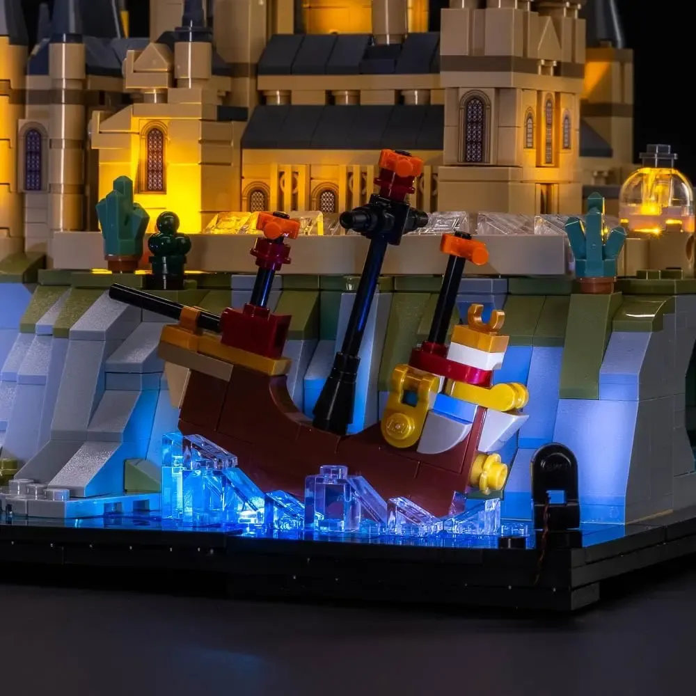 USB Light Kit for Lego 76419 Hogwart Castle and Grounds