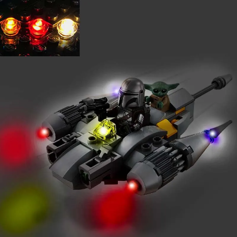 USB Lights Set for Lego 75363 Mandalorians N-1 Starfighter Microfighter
