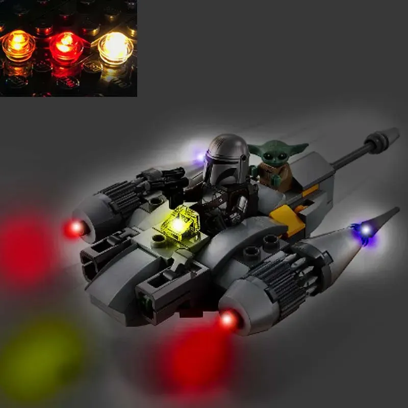 USB Lights Set for Lego 75363 Mandalorians N-1 Starfighter Microfighter