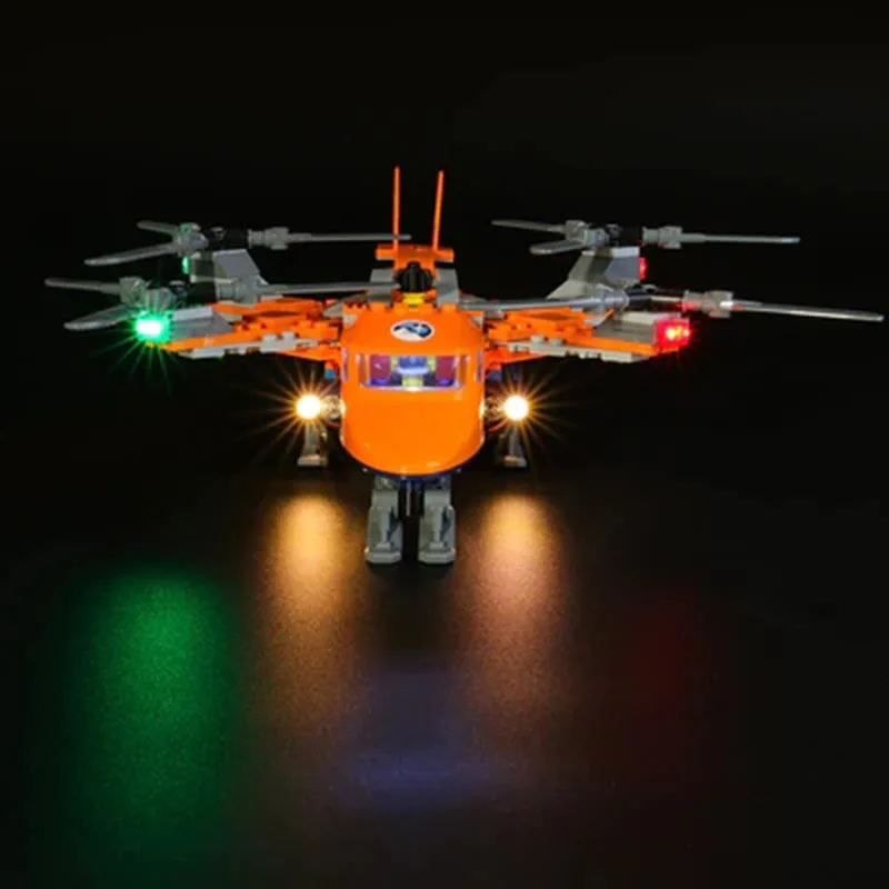 USB Light Kit for LEGO 60193 City Arctic Expedition Air Transport Helicopter