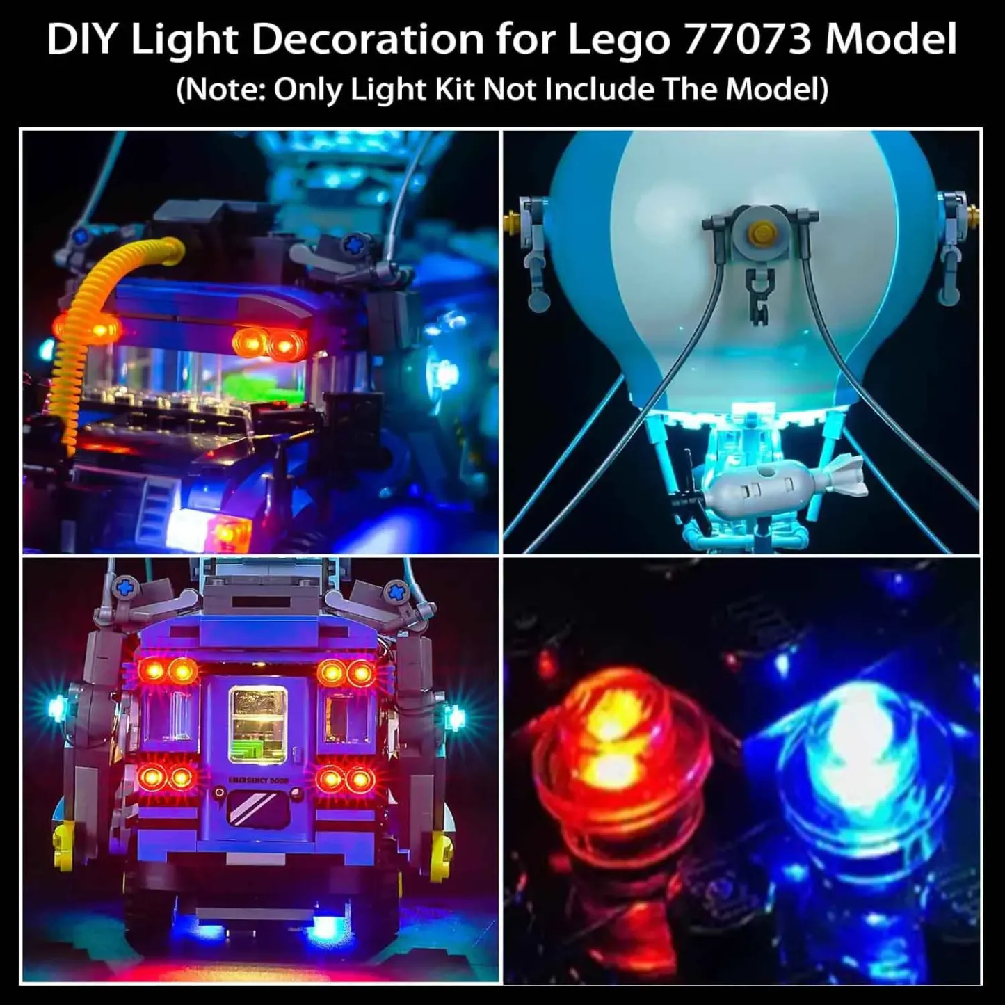 USB Lights Set for Lego 77073 Fortnite Battle Bus