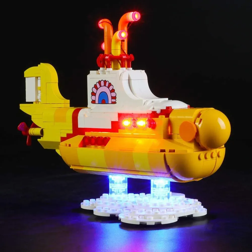 USB Light Kit for LEGO 21306 The Beatles Yellow Submarine
