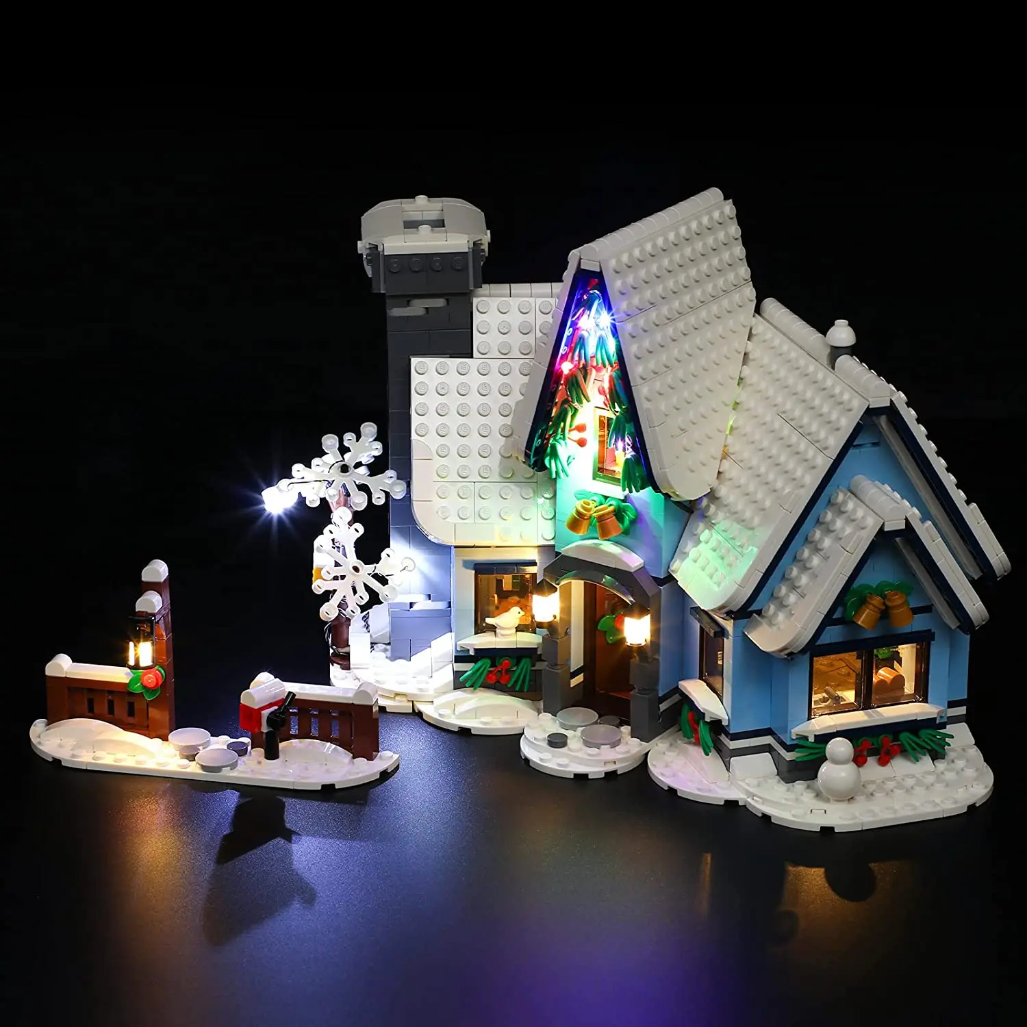 USB Light for Lego 10293 Santa's Visit Set