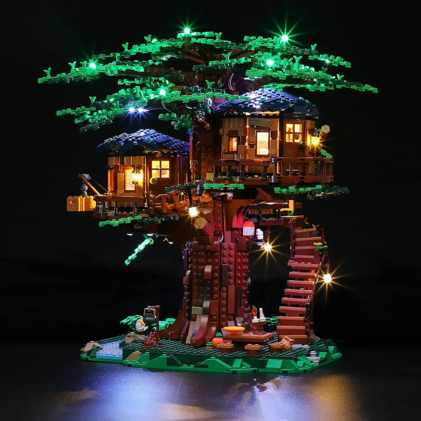 USB Light Kit for Lego 21318 Ideas Tree House