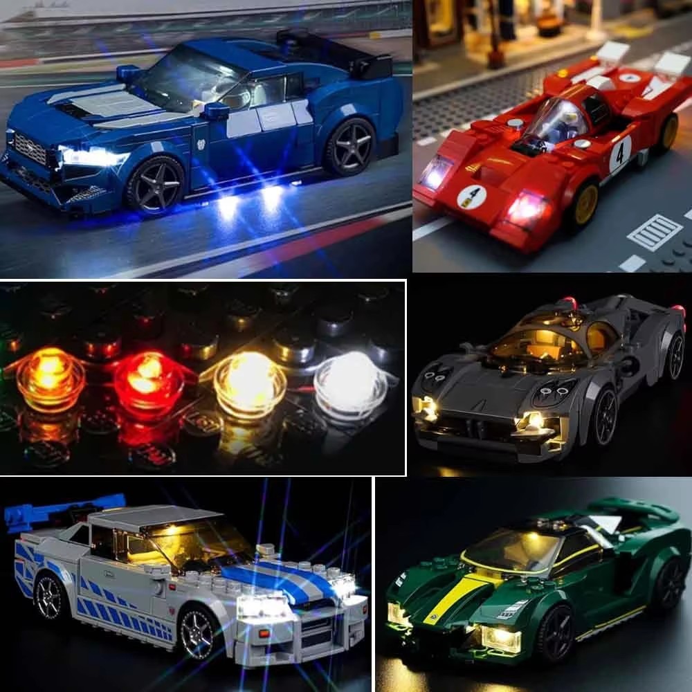 Light Kit for Lego 76906/76917/76907/76919/76908/76910/76909/76911/76912/76914/76915/76916/76921/76922/76920