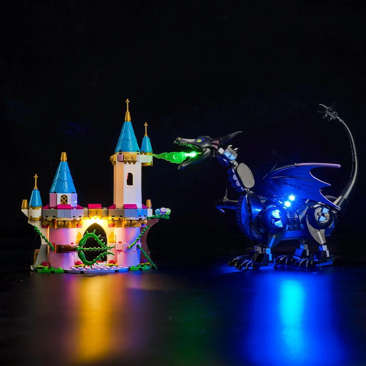 USB Lights Set for Lego 43240 Maleficents Dragon Form