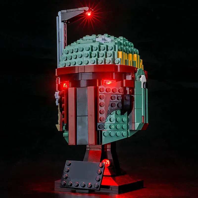 USB Light Set For Lego 75277 Boba Fett Helmet