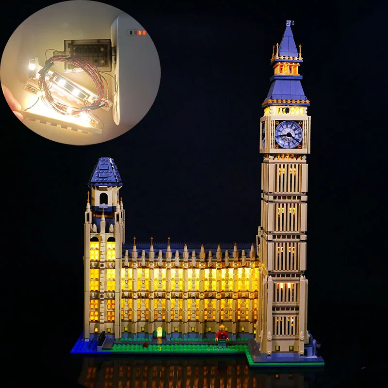 USB Light Kit For Lego 10253 London Big Ben