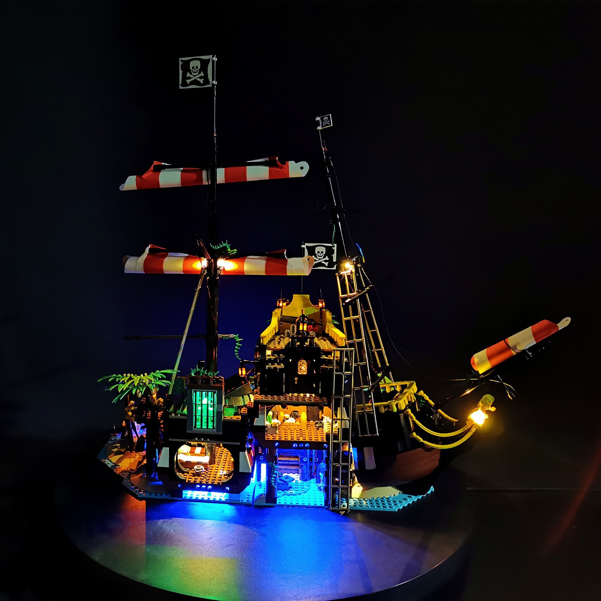 USB Light Kit for Lego 21322 Ideas Pirates of Barracuda Bay