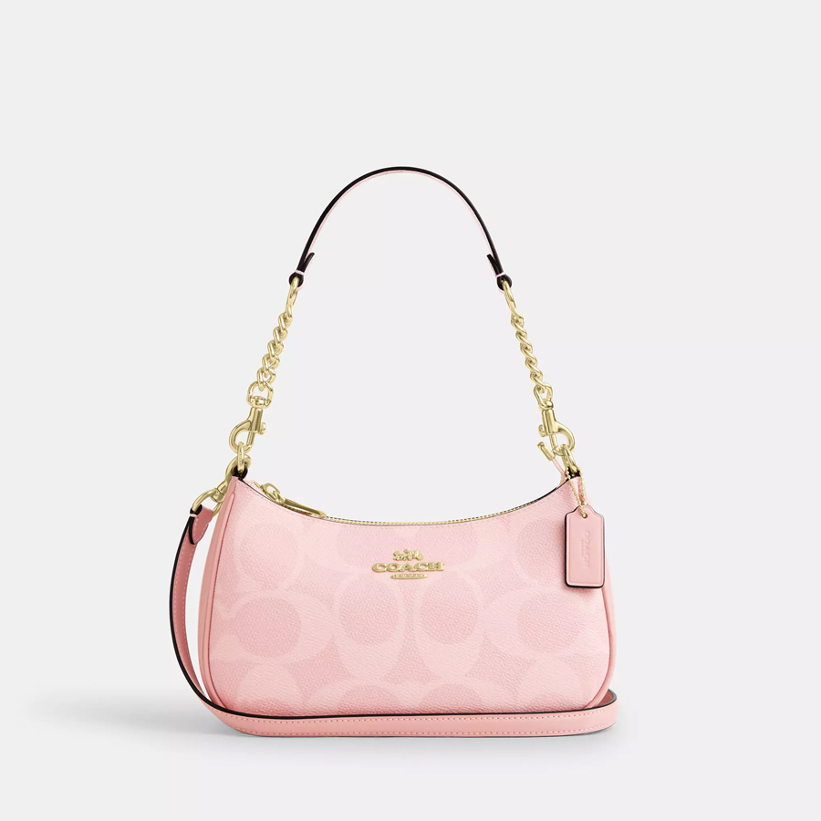 Teri Shoulder Bag In Signature Canvas