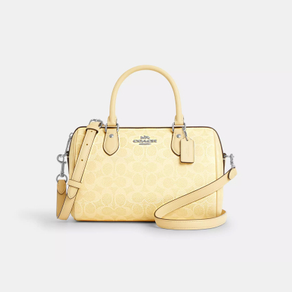 Rowan Satchel Bag In Signature Canvas