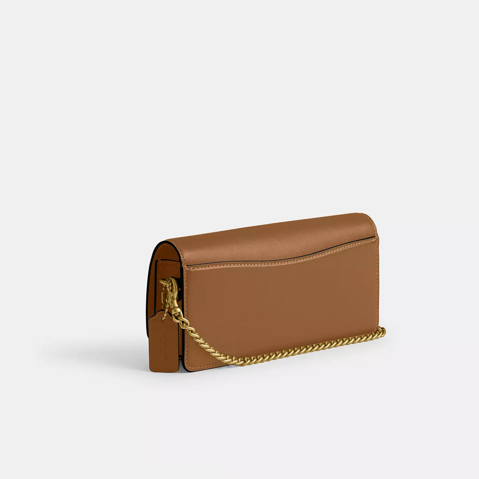 Evie Long Wallet With Chain Brass/Chalk Brass/Honey Brown