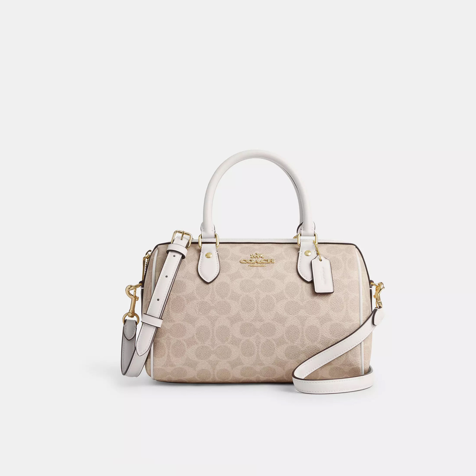 Rowan Satchel Bag In Signature Canvas