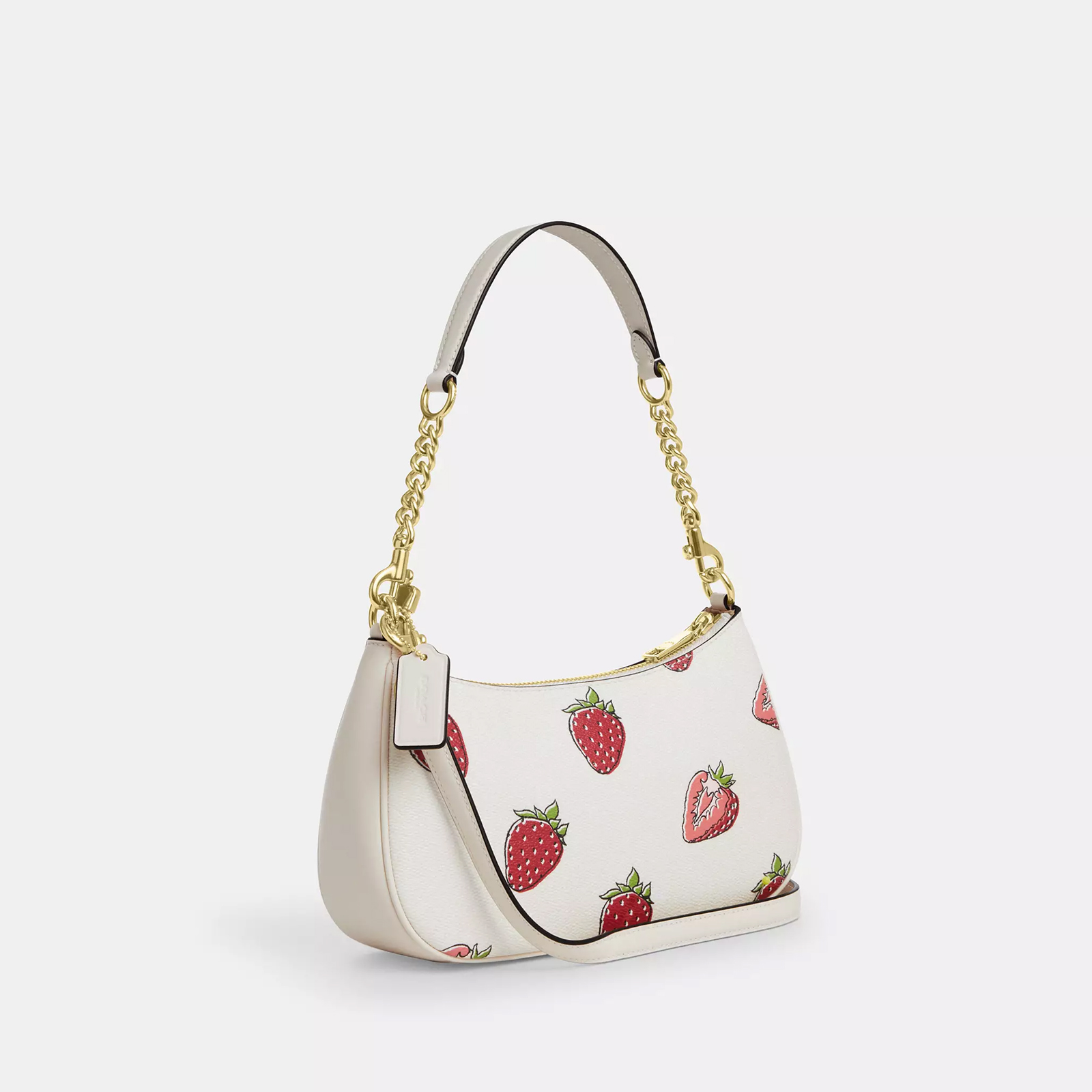 Teri Shoulder Bag With Strawberry Print