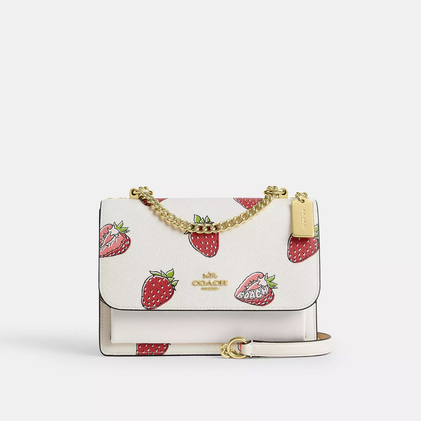 Klare Crossbody With Strawberry Print