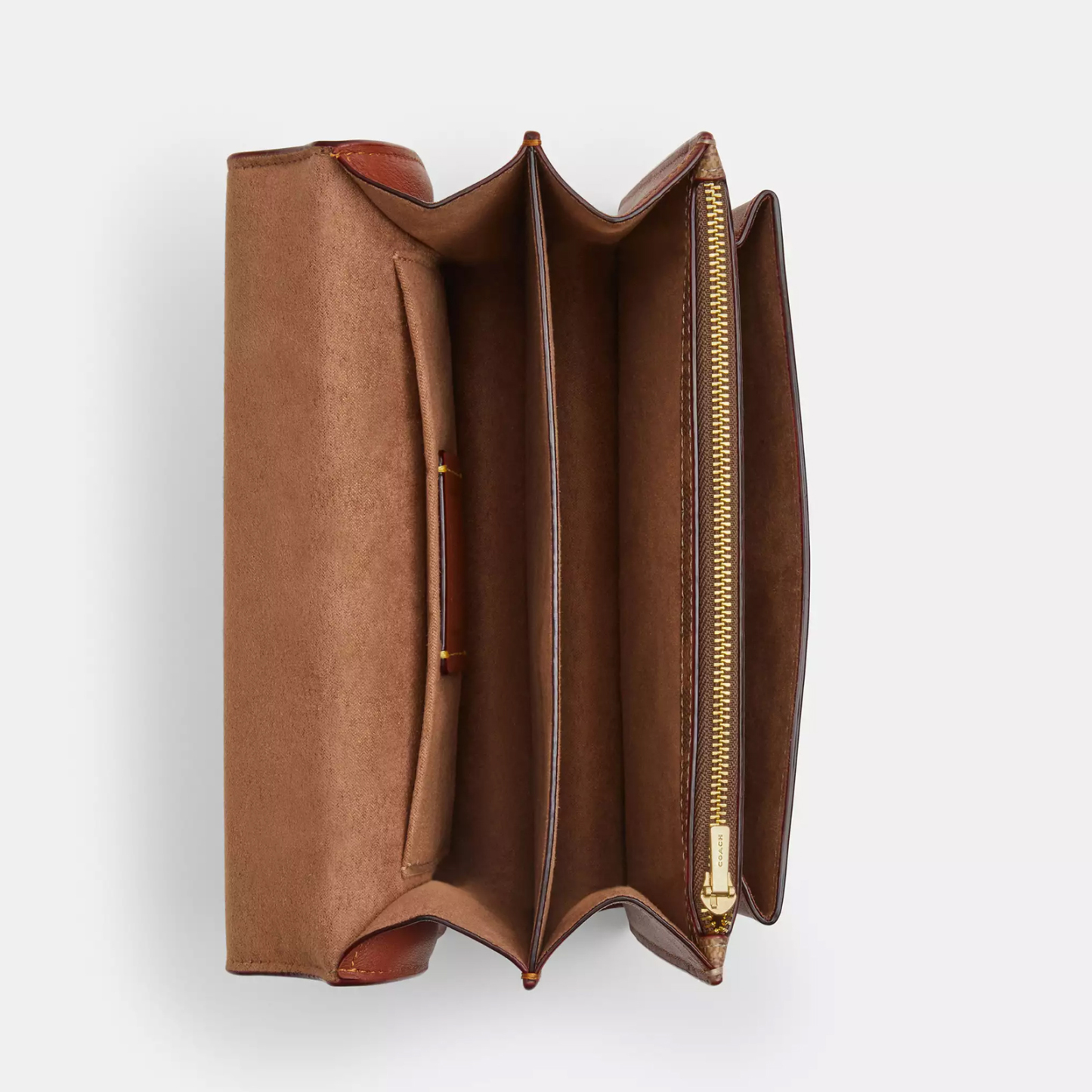 Klare Crossbody Bag In Signature Canvas With Rose Print