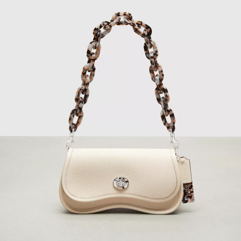 Wavy Dinky Bag With Crossbody Strap