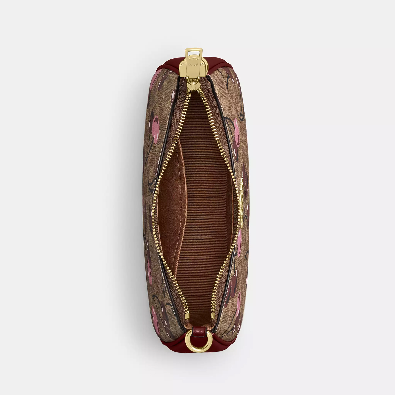 Teri Shoulder Bag In Signature Canvas With Cherry Print