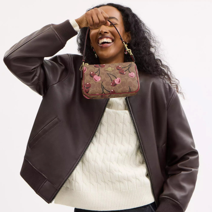 Nolita 19 In Signature Canvas With Cherry Print