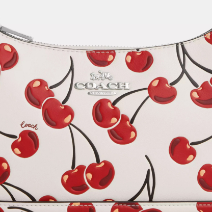 Teri Shoulder Bag With Cherry Print