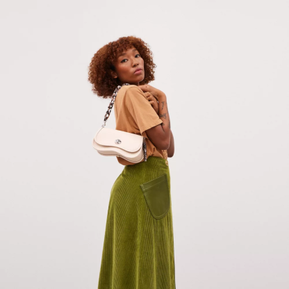 Wavy Dinky Bag With Crossbody Strap