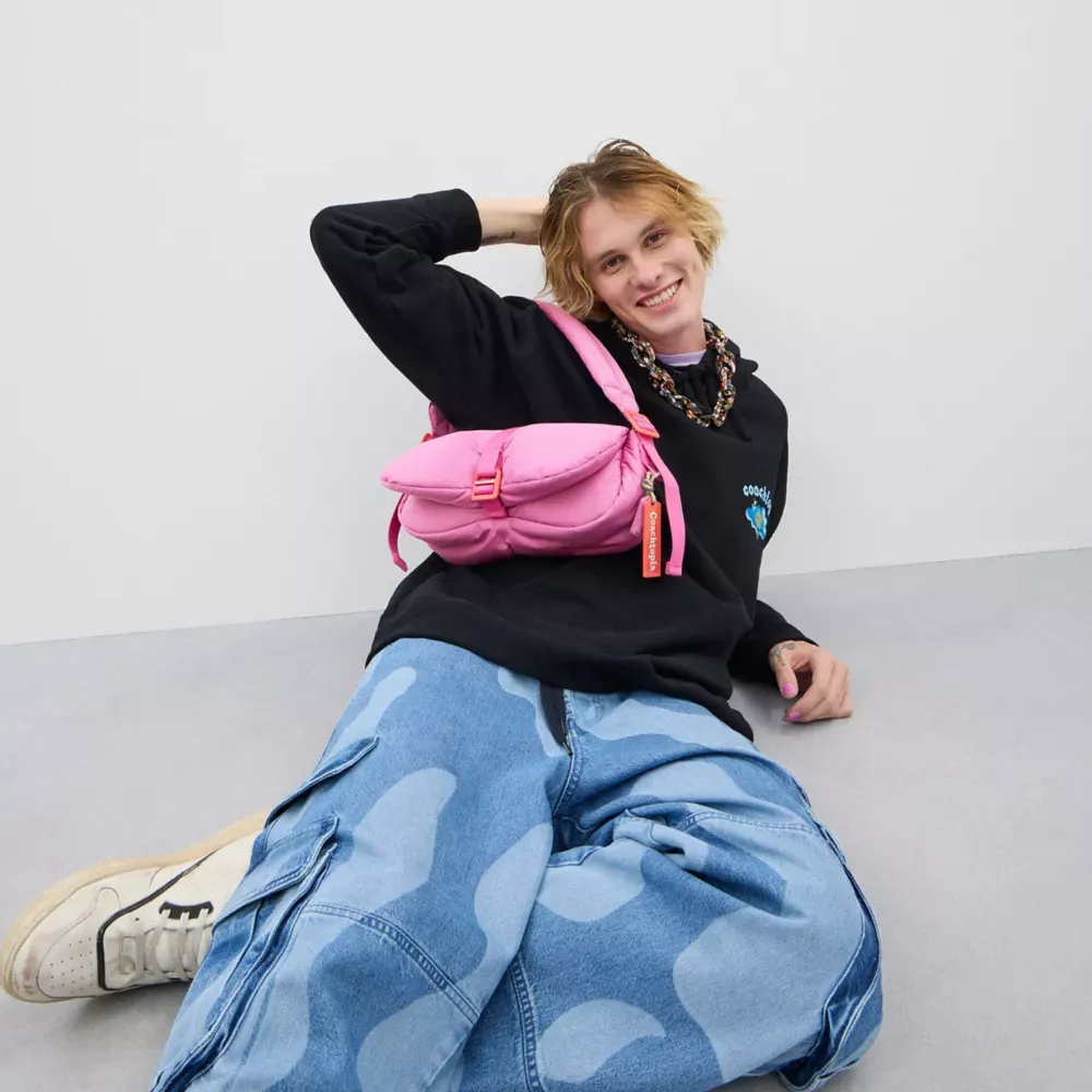 Coachtopia Loop Puffy Wavy Dinky Bag