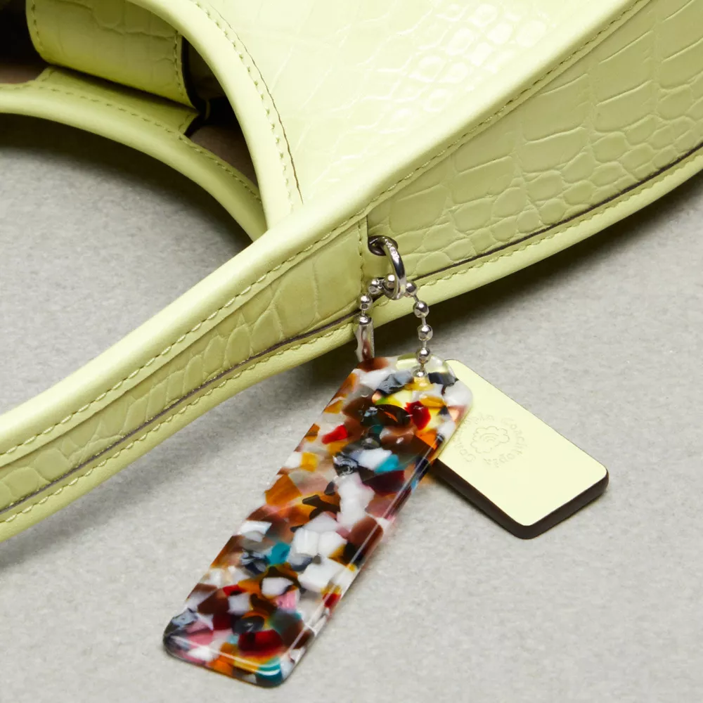 Ergo Bag In Croc Embossed Coathtchtopia Leather