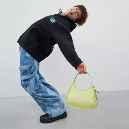 Ergo Bag In Croc Embossed Coathtchtopia Leather