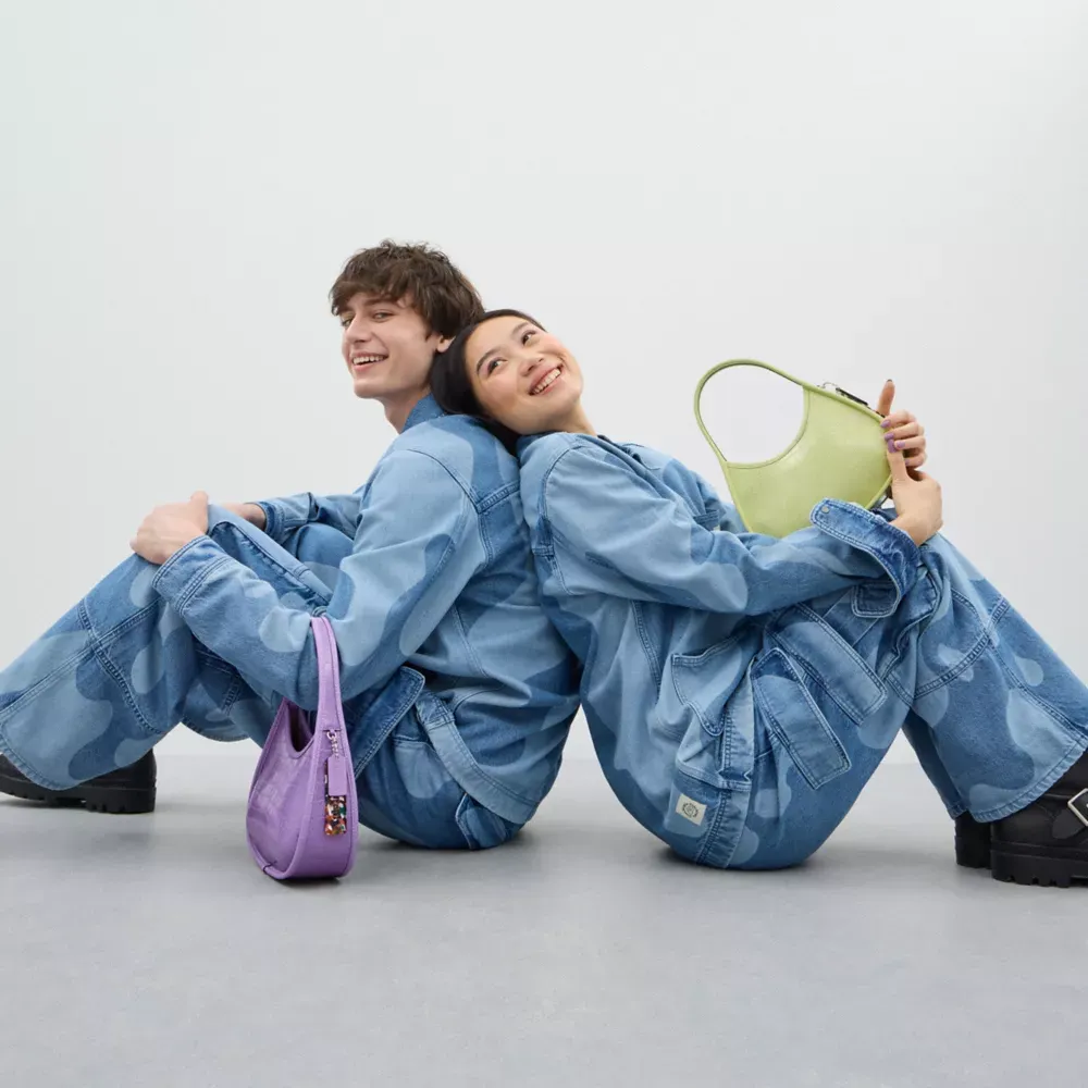 Ergo Bag In Croc Embossed Coathtchtopia Leather