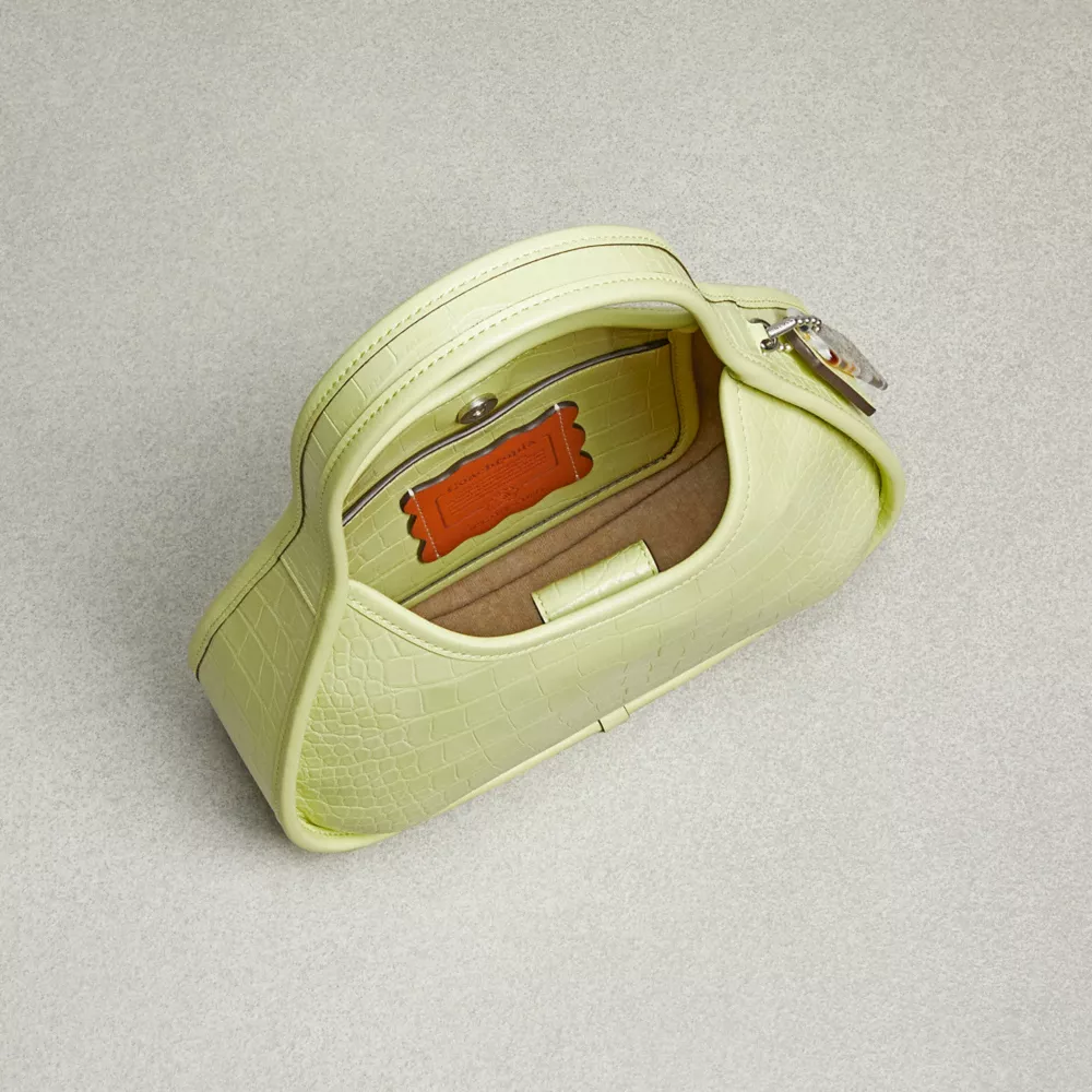 Ergo Bag In Croc Embossed Coathtchtopia Leather