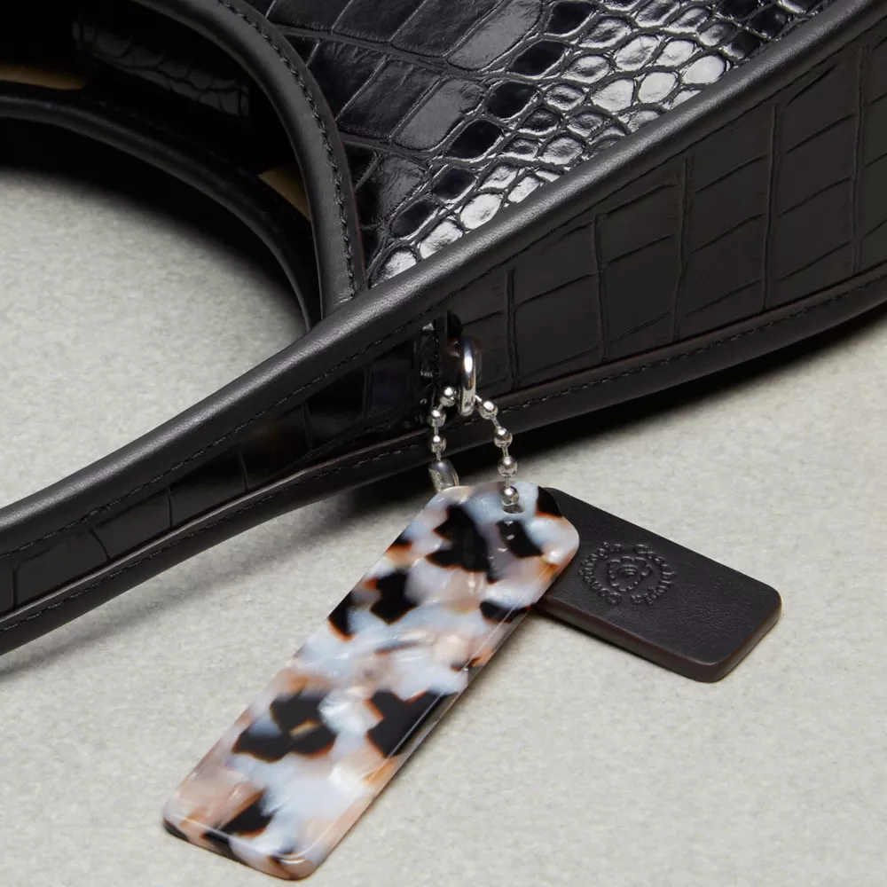 Ergo Bag In Croc Embossed Coathtchtopia Leather