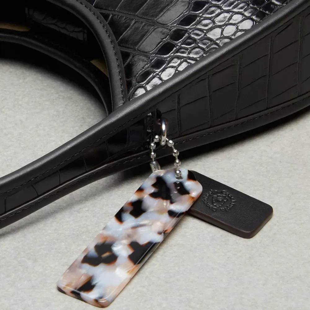 Ergo Bag In Croc Embossed Coathtchtopia Leather