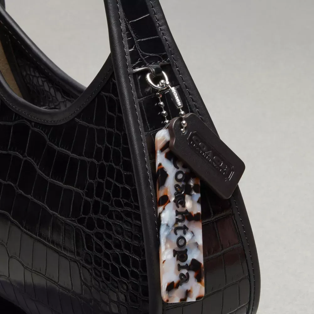 Ergo Bag In Croc Embossed Coathtchtopia Leather