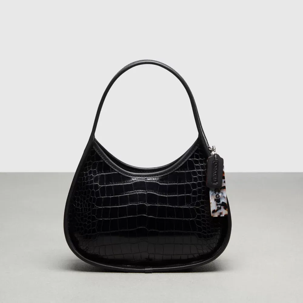 Ergo Bag In Croc Embossed Coathtchtopia Leather