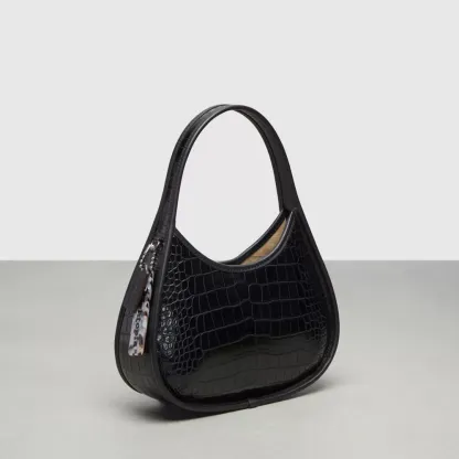 Ergo Bag In Croc Embossed Coathtchtopia Leather