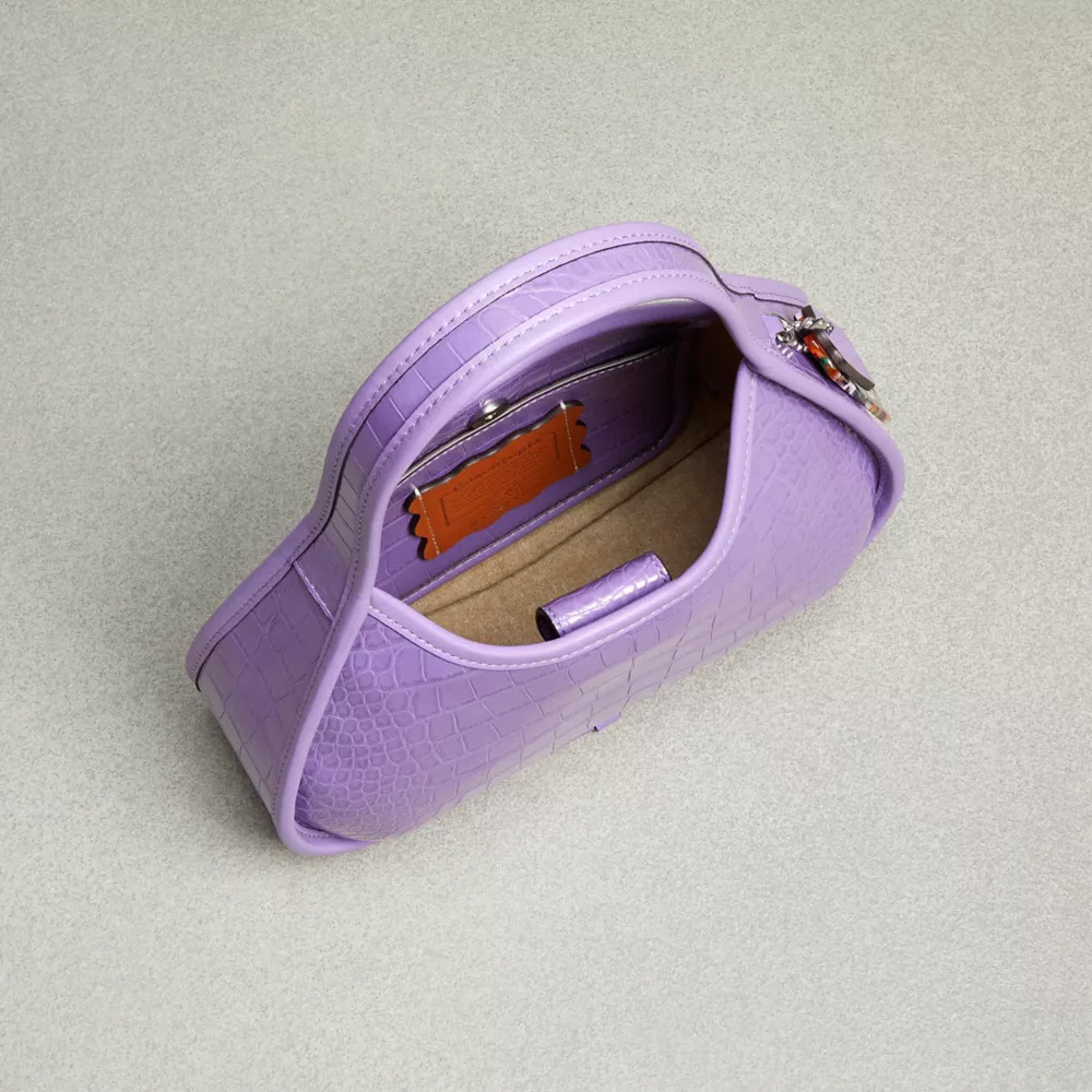 Ergo Bag In Croc Embossed Coathtchtopia Leather