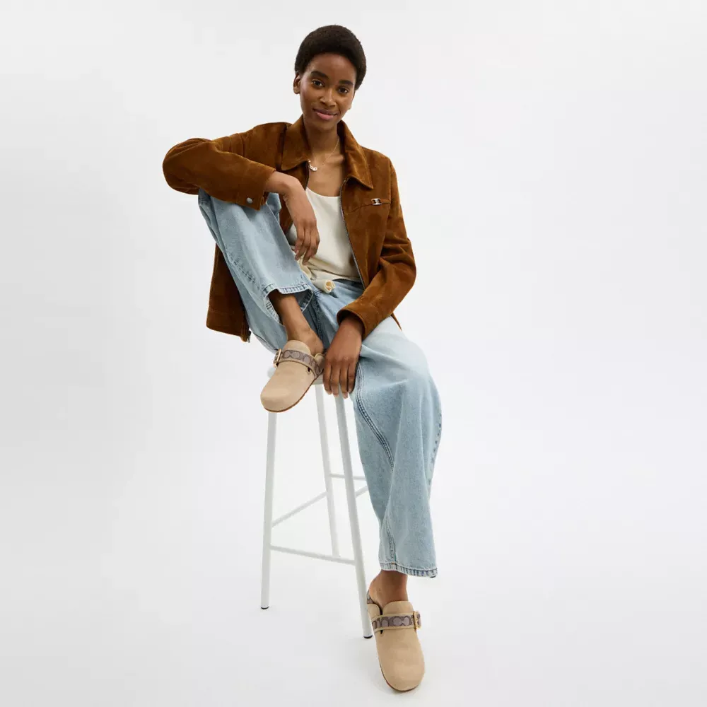 Archival Buckle Clog