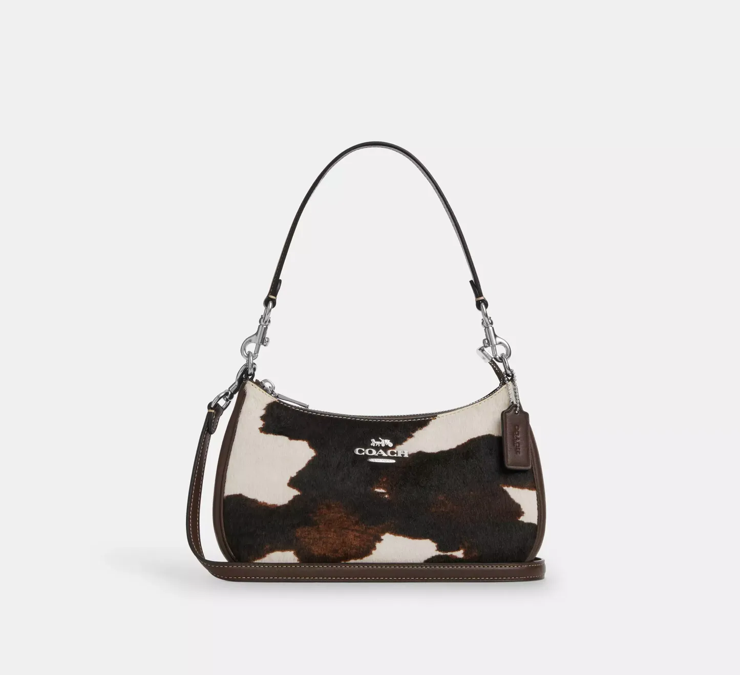 Teri Shoulder Bag With Cow Print