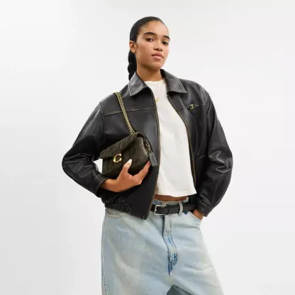 Tabby Shoulder Bag 20 With Quilting