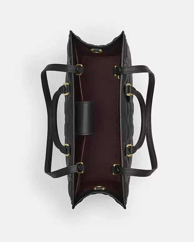 Maggie Tote Bag In Signature Leather CY672- New