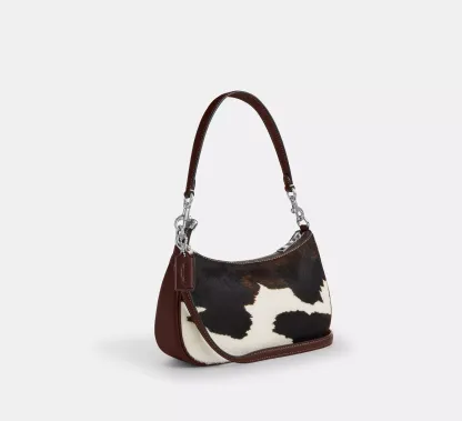 Teri Shoulder Bag With Cow Print
