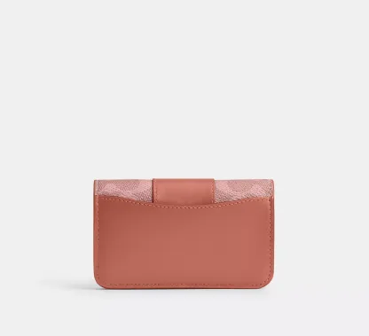 Essential Slim Card Case In Signature Canvas