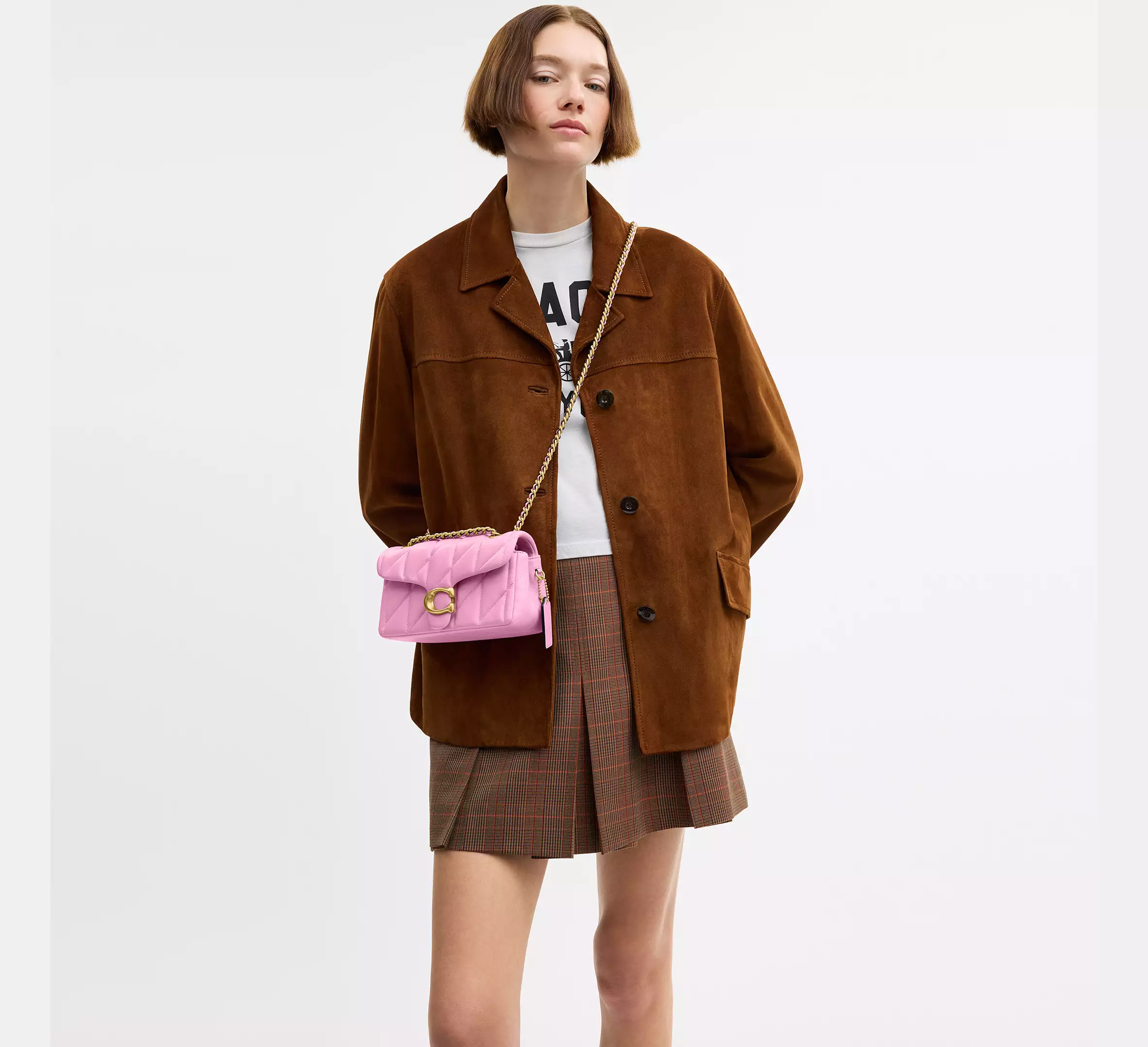 Tabby Shoulder Bag 20 With Pillow Quilting