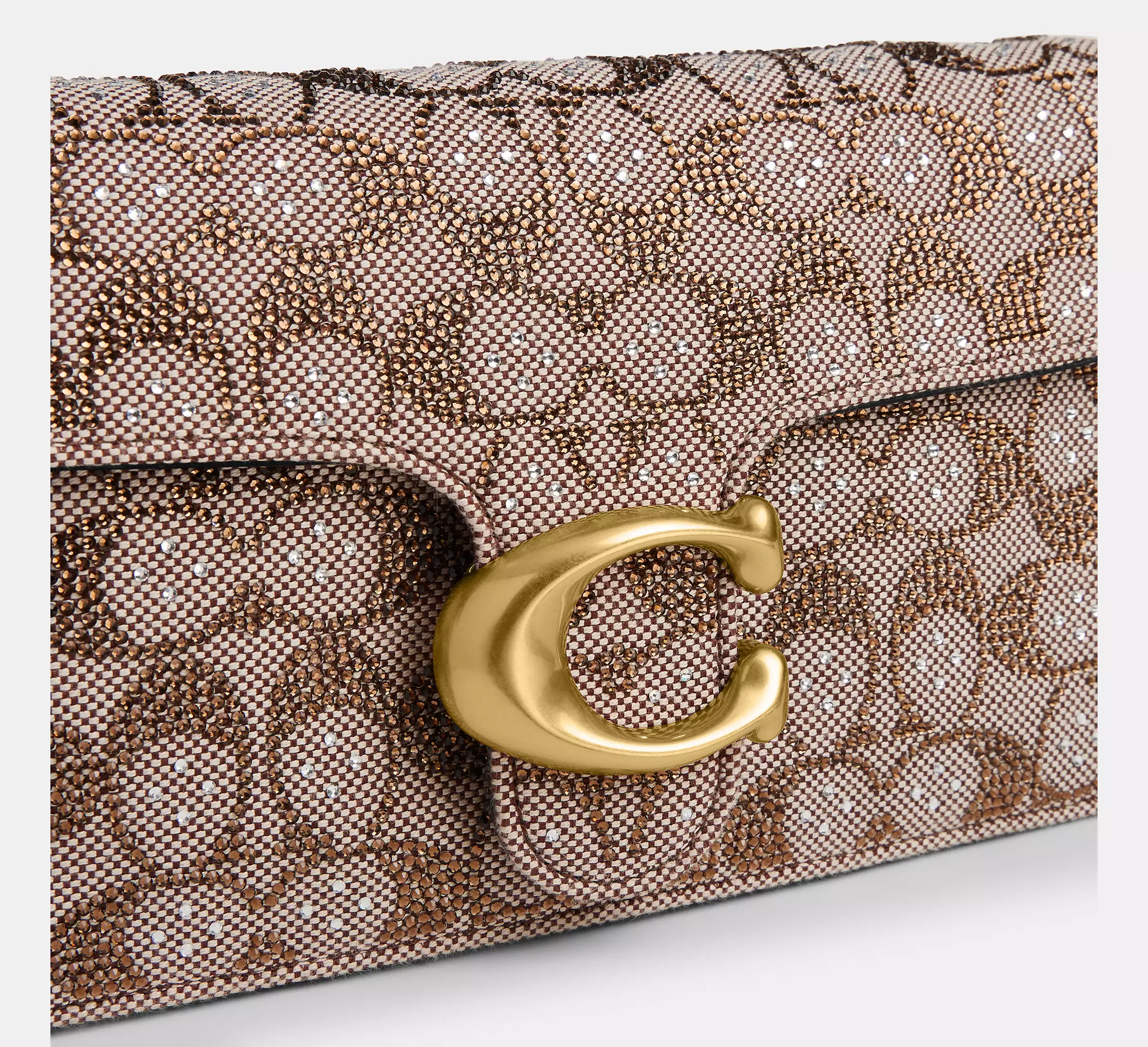 Tabby Shoulder Bag 26 In Crystal Signature Jacquard