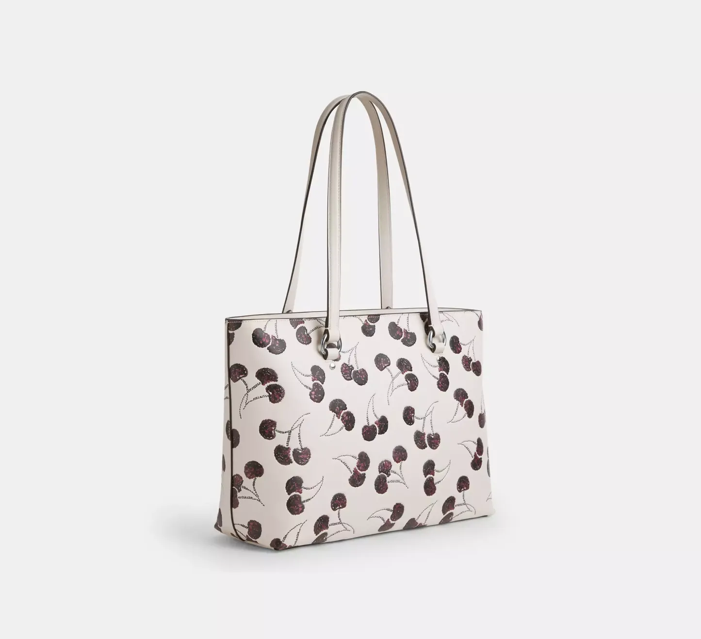 Station Tote Bag With Cherry Print