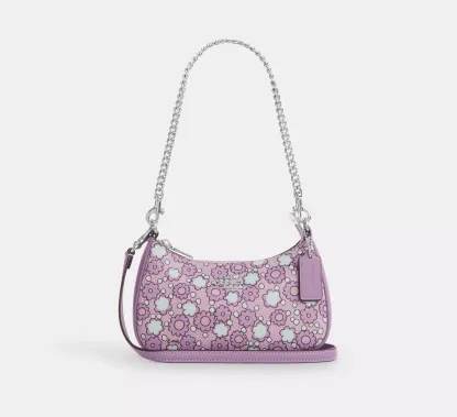 Teri Mini Crossbody Bag With Floral Print Sv/Lily Multi