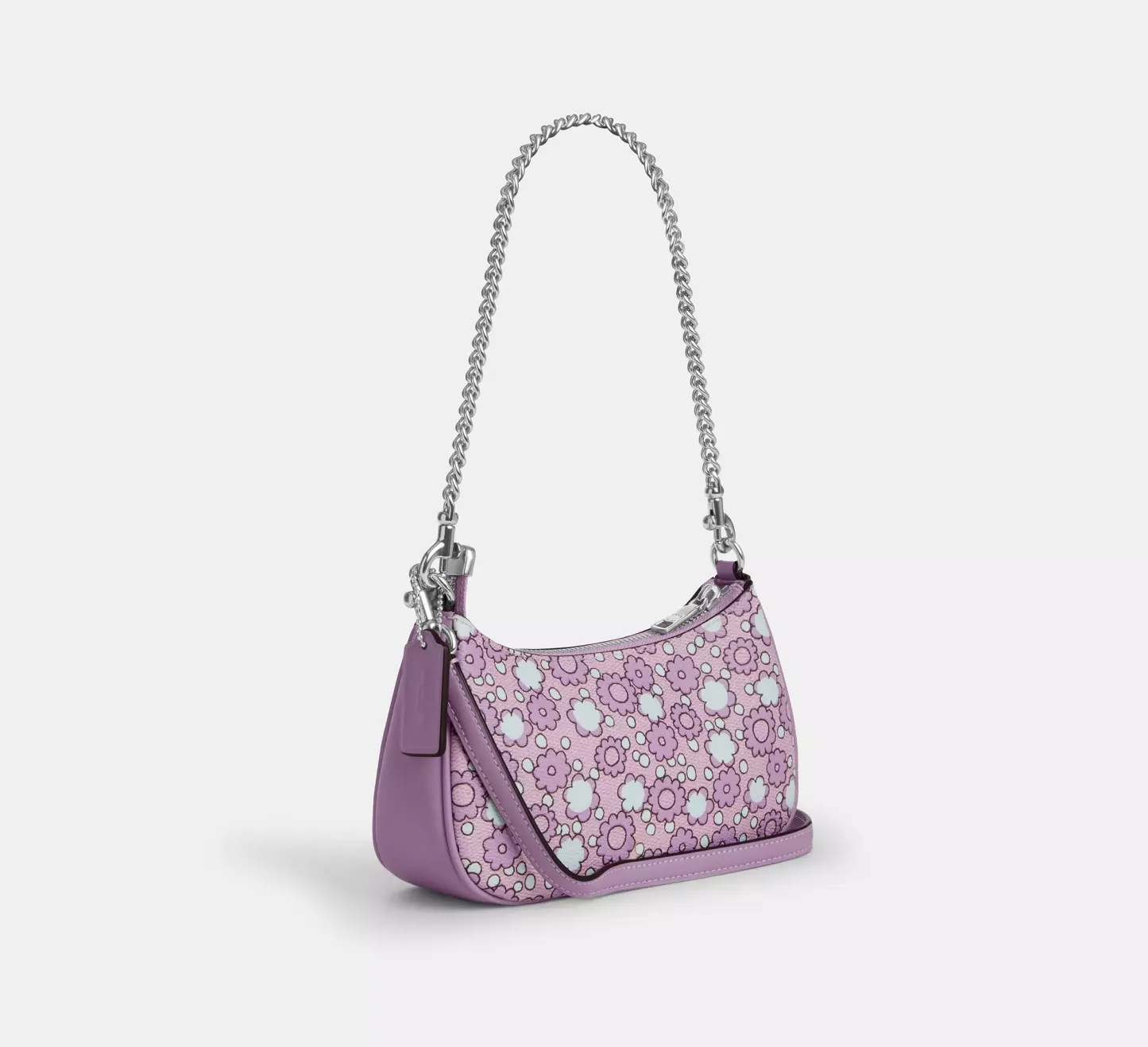 Teri Mini Crossbody Bag With Floral Print Sv/Lily Multi
