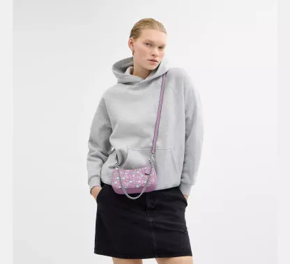 Teri Mini Crossbody Bag With Floral Print Sv/Lily Multi